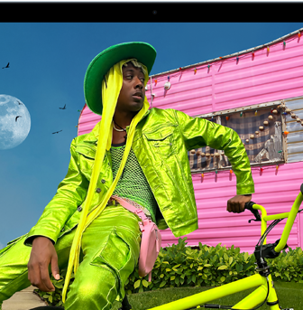 MacBook Air prikazuje zaslon Liquid Retina