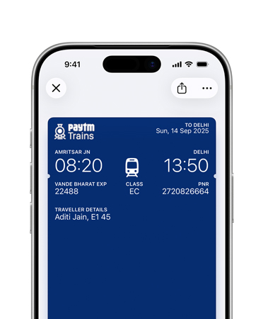 iPhone, top half of screen showing Digital ID stored in the Wallet app