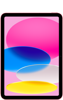 صورة أمامية لجهاز iPad.