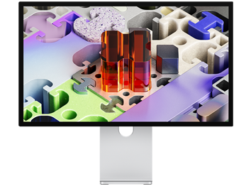 شاشة Studio Display XDR مع محتوى غني بالألوان على الشاشة