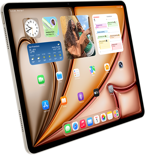 iPad Air кольору «зіркове сяйво»